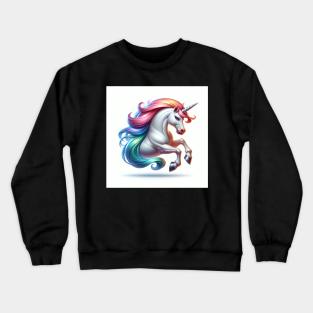 Unicorn Study - Fantasy AI Crewneck Sweatshirt